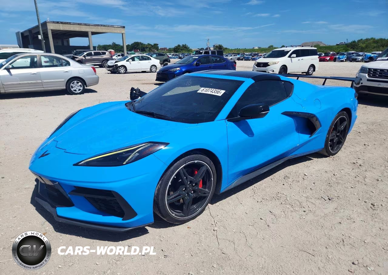 2022 Chevrolet Corvette Stingray 3Lt VIN:1G1YC2D47N5123719 - 1