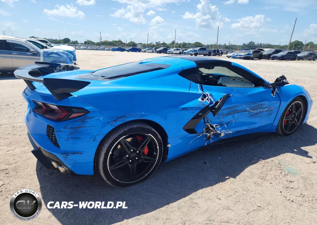 2022 Chevrolet Corvette Stingray 3Lt VIN:1G1YC2D47N5123719 - 3