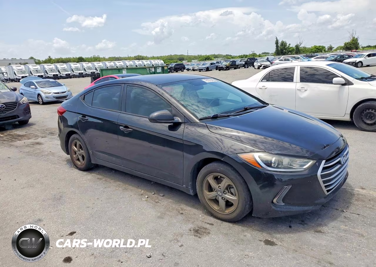 2017 Hyundai Elantra Eco VIN:5NPD94LA6HH074931 - 4