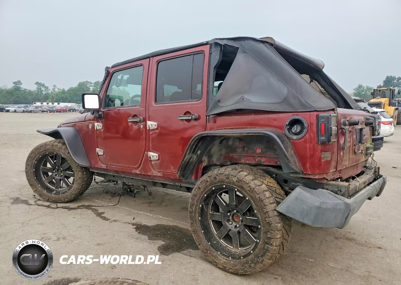 2007 Jeep Wrangler Rubicon VIN:1J8GA69157L114443 - 2