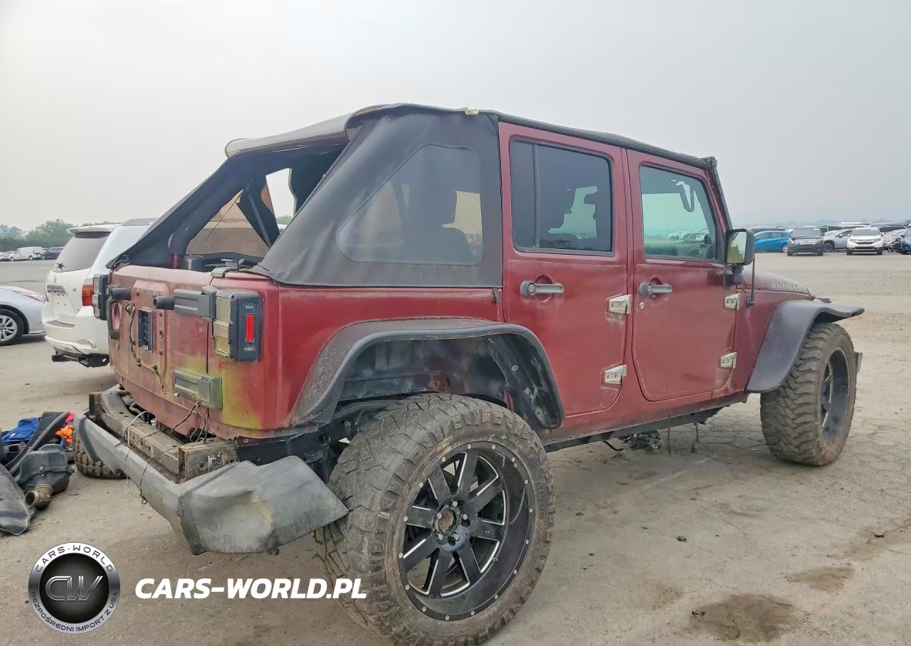 2007 Jeep Wrangler Rubicon VIN:1J8GA69157L114443 - 3