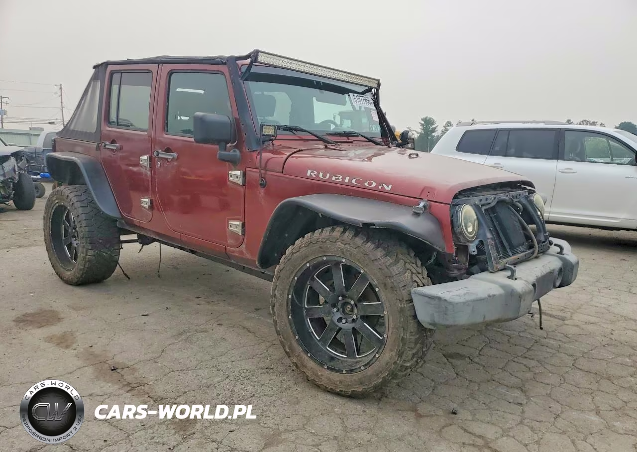 2007 Jeep Wrangler Rubicon VIN:1J8GA69157L114443 - 4