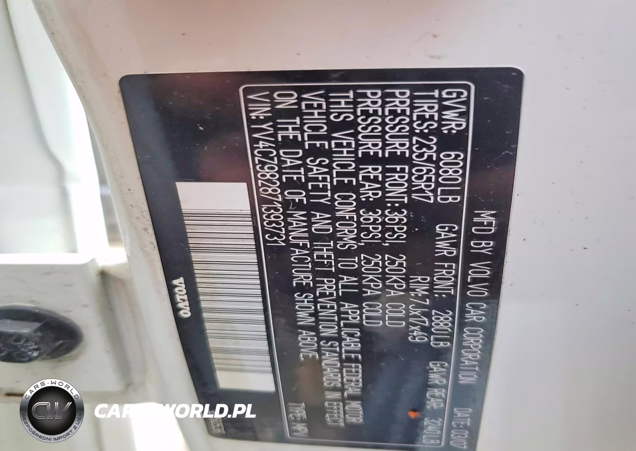 2007 Volvo Xc90 3.2 VIN:YV4CZ982871393731 - 13