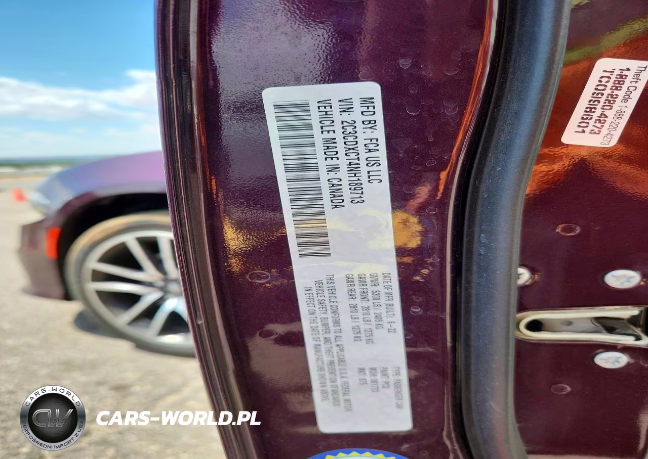 2022 Dodge Charger R-T VIN:2C3CDXCT4NH189713 - 12