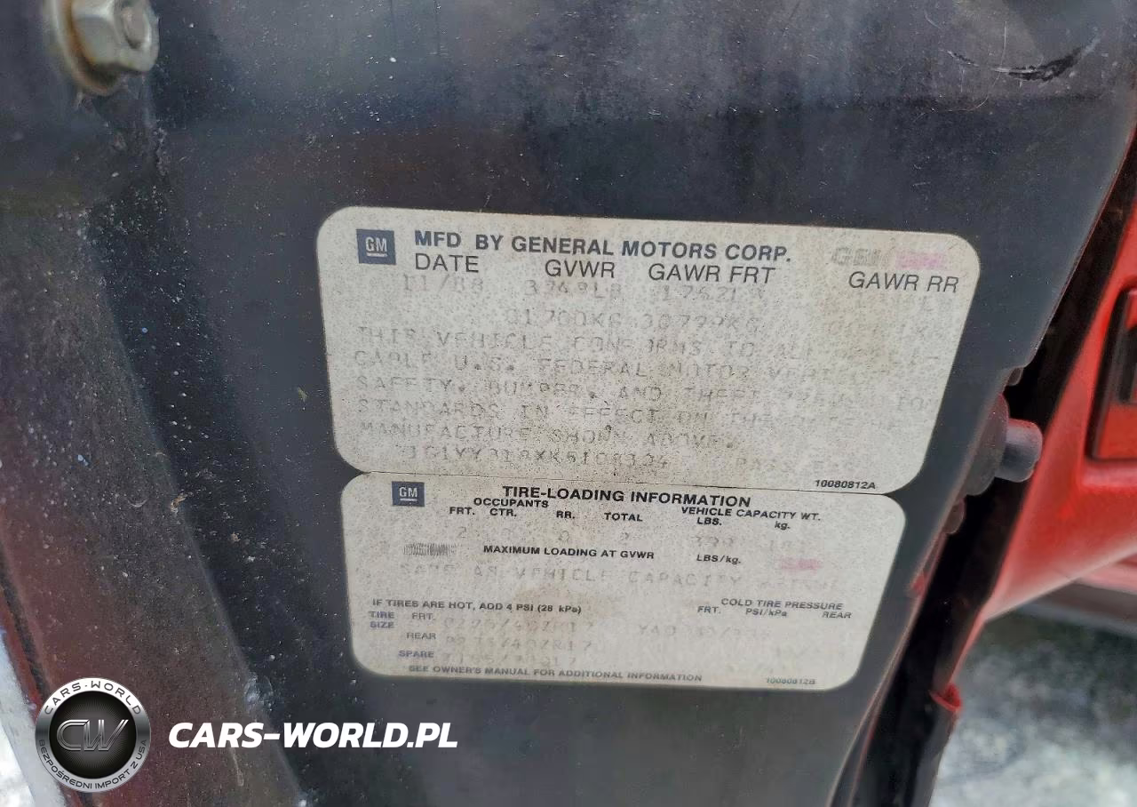1987 Chevrolet Corvette VIN:1G1YY3187H5109631 - 12