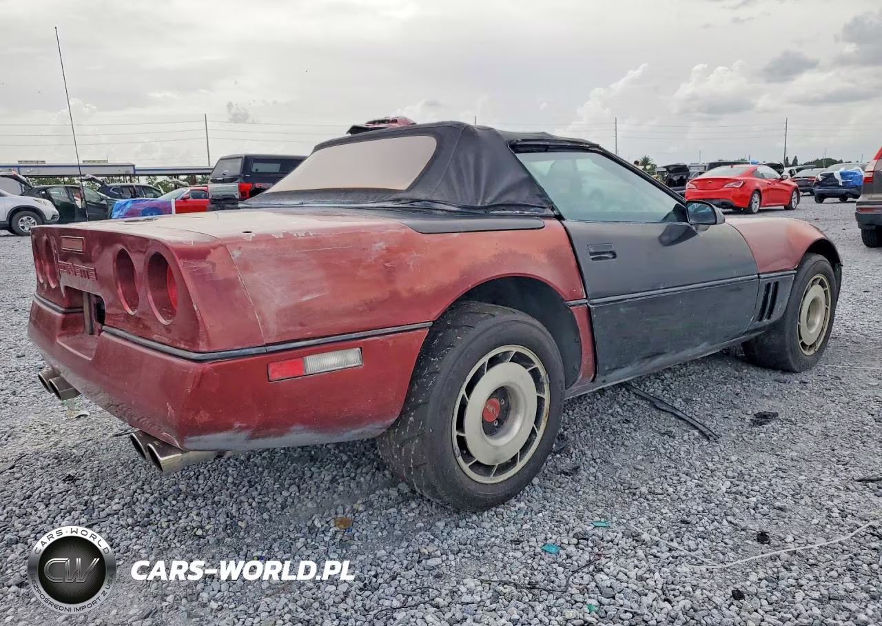 1987 Chevrolet Corvette VIN:1G1YY3187H5109631 - 3