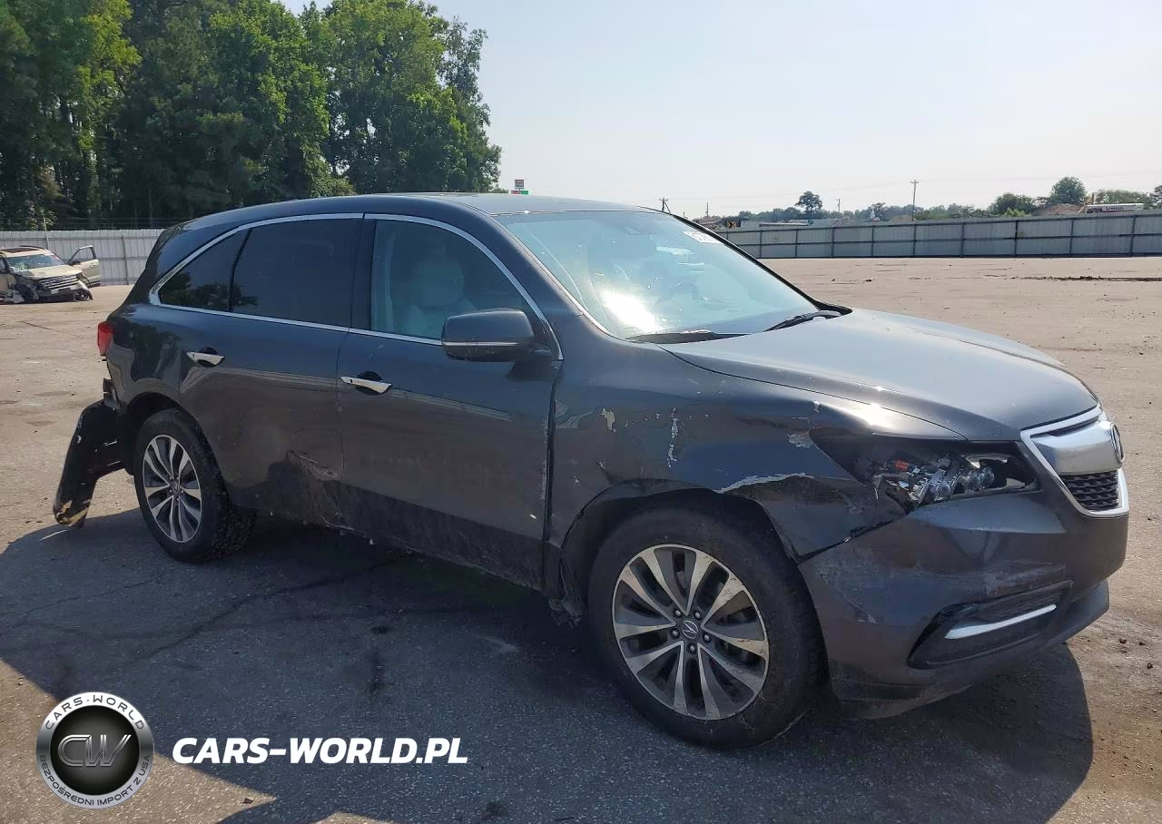 2014 Acura Mdx Technology VIN:5FRYD3H47EB019586 - 4