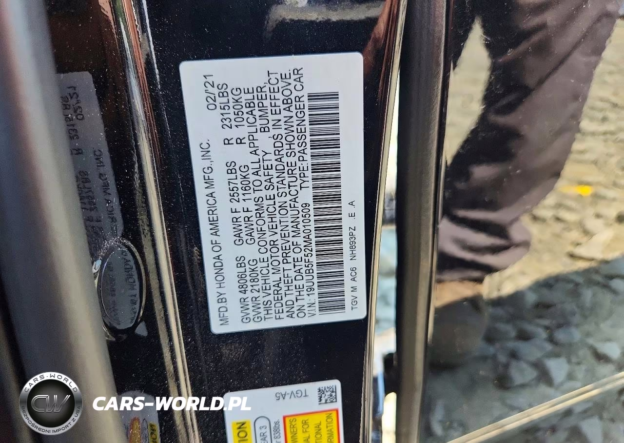 2021 Acura Tlx Tech A VIN:19UUB5F52MA010509 - 12