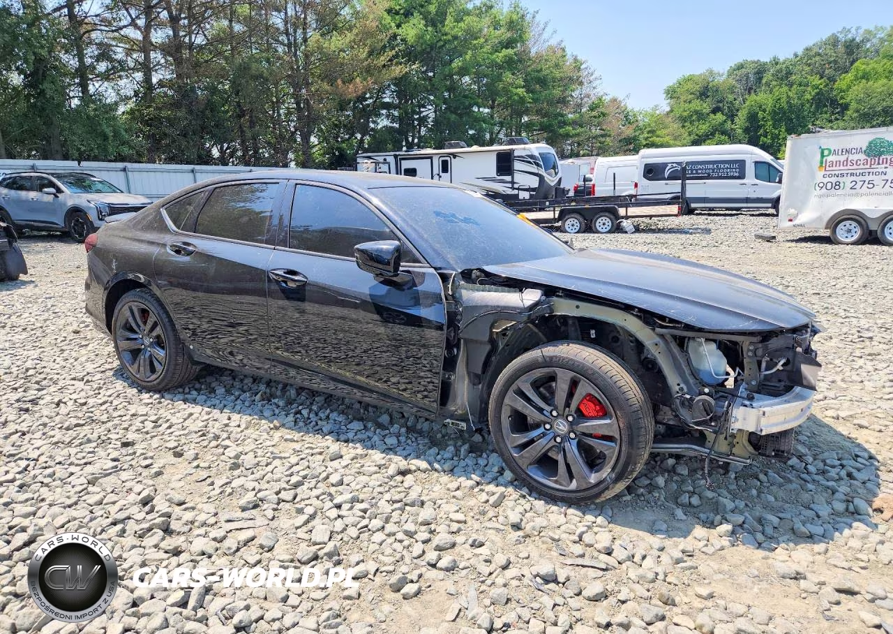 2021 Acura Tlx Tech A VIN:19UUB5F52MA010509 - 4