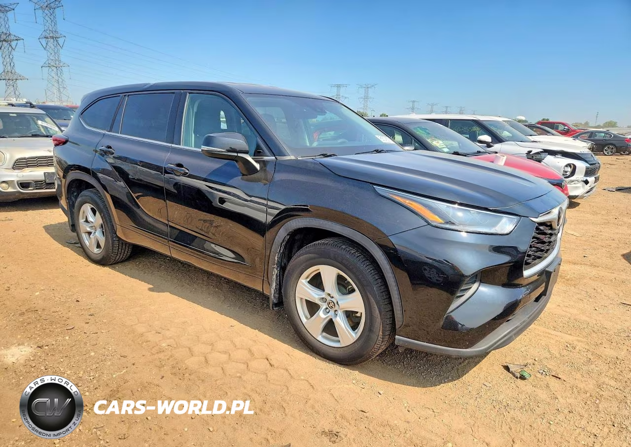 2021 Toyota Highlander L VIN:5TDCZRBH1MS077893 - 4