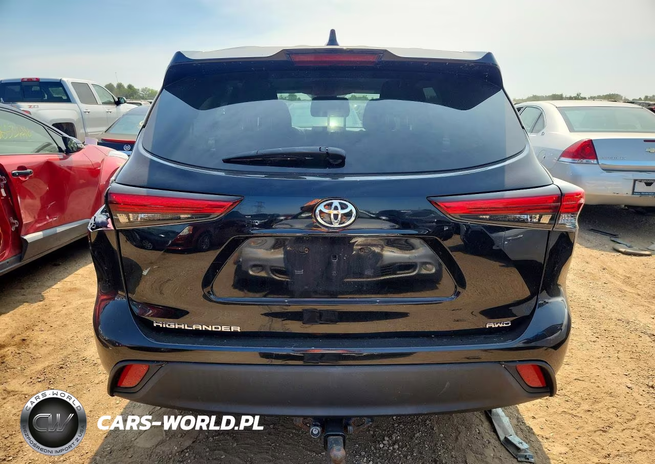 2021 Toyota Highlander L VIN:5TDCZRBH1MS077893 - 6