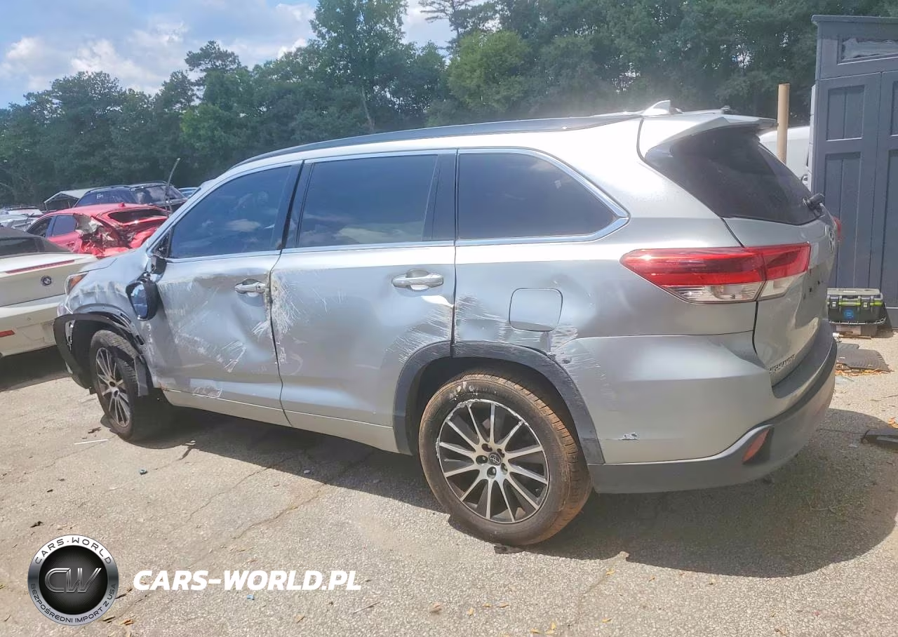 2017 Toyota Highlander Se VIN:5TDKZRFH3HS520055 - 2