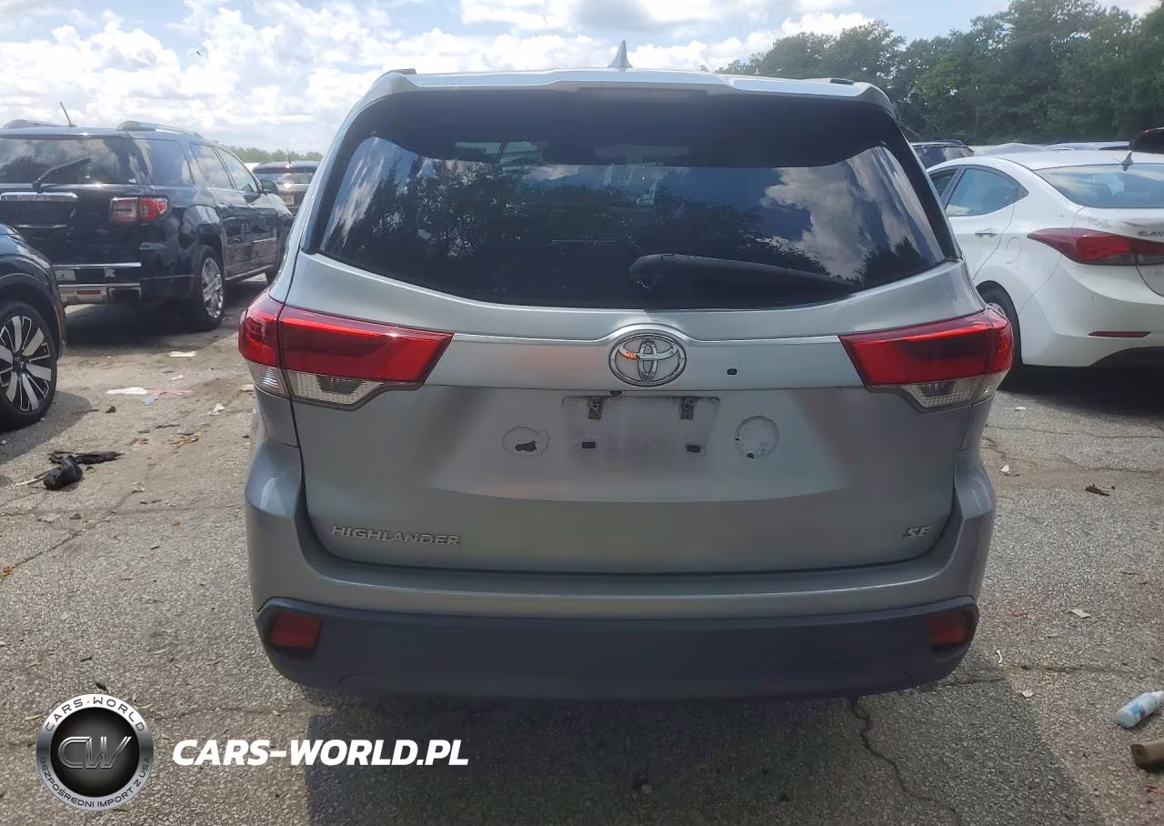 2017 Toyota Highlander Se VIN:5TDKZRFH3HS520055 - 6