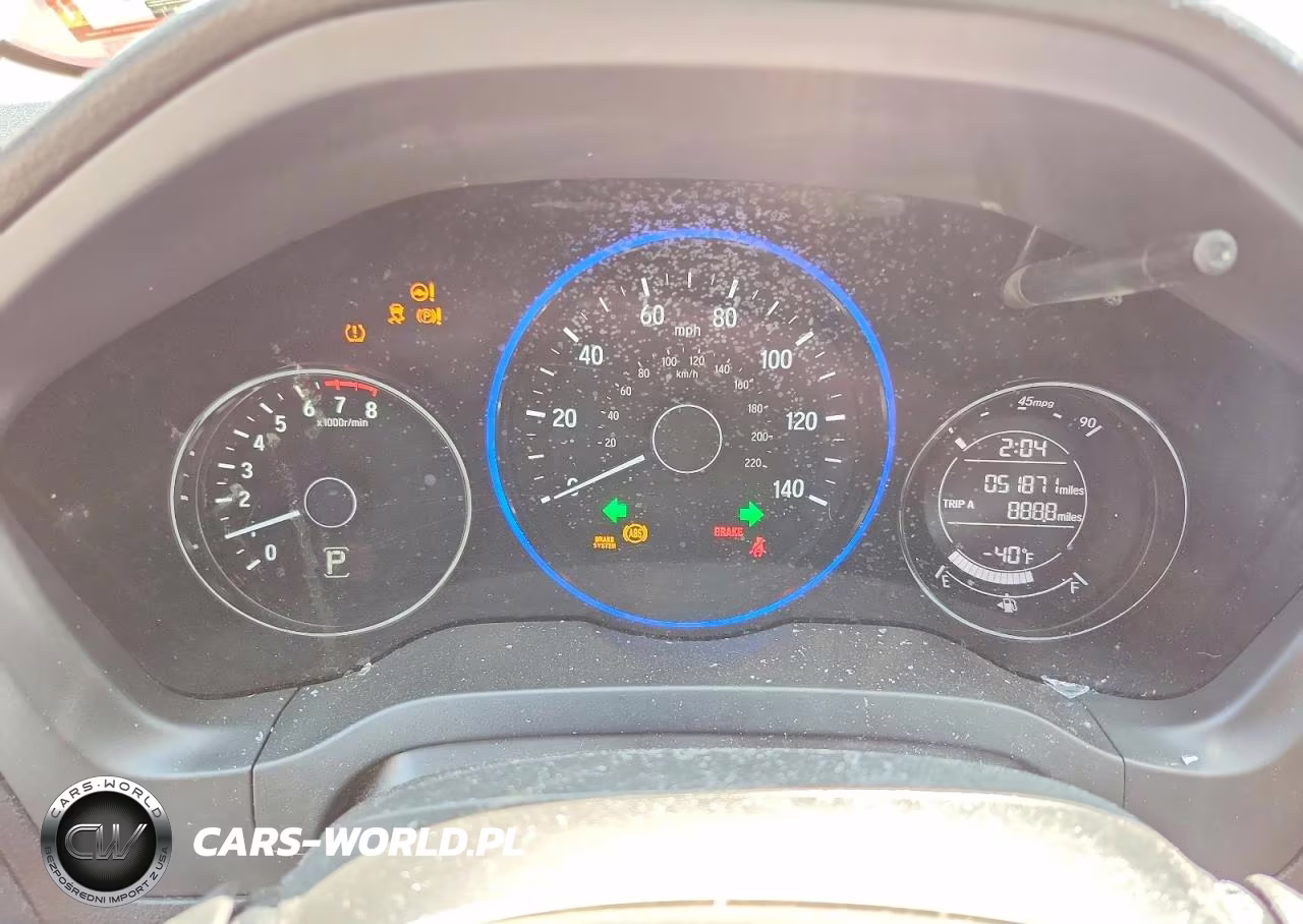 2017 Honda Hr-V Exl VIN:3CZRU6H79HM733134 - 9