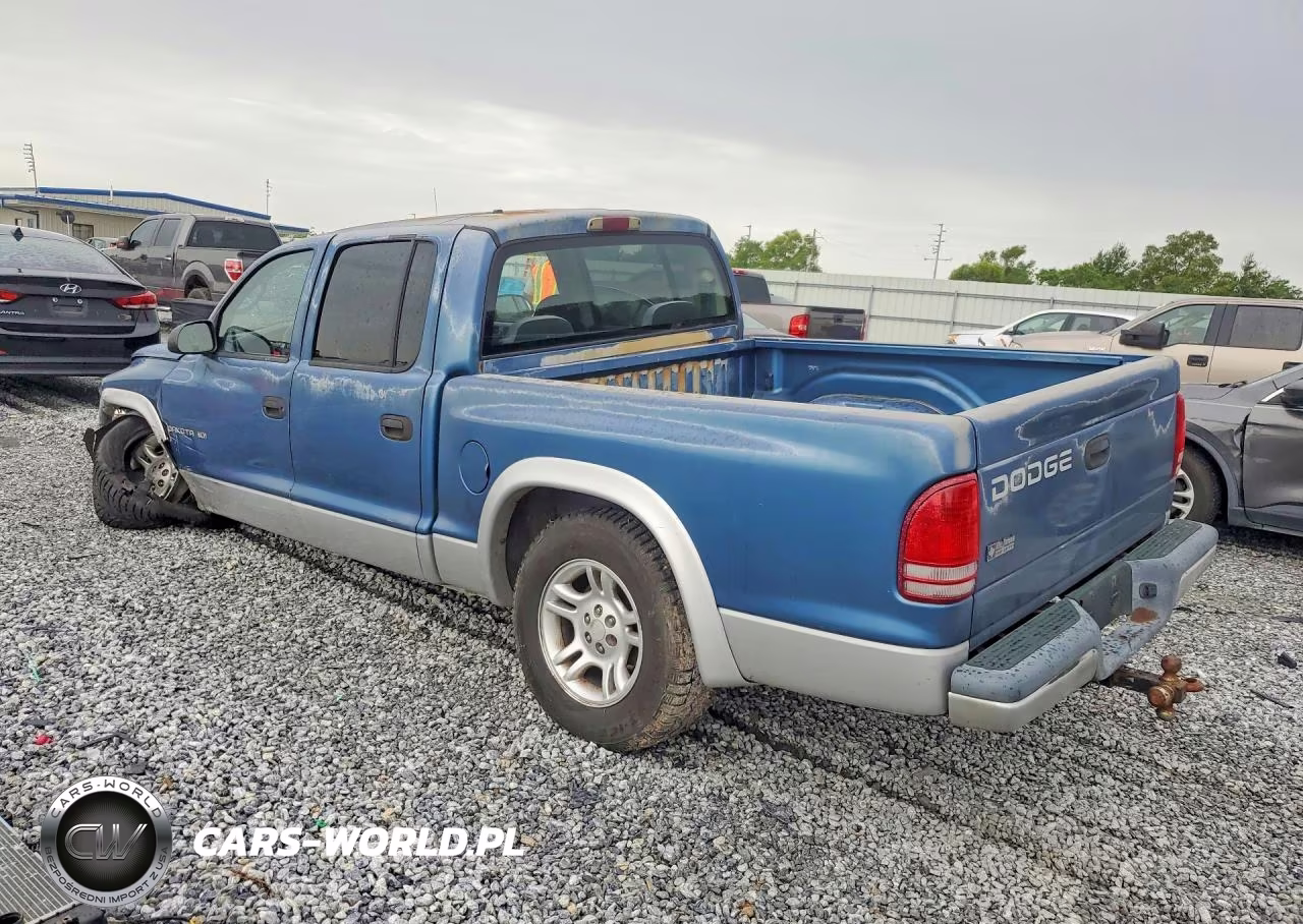 2002 Dodge Dakota Quad Slt VIN:1B7HL48N12S554799 - 2
