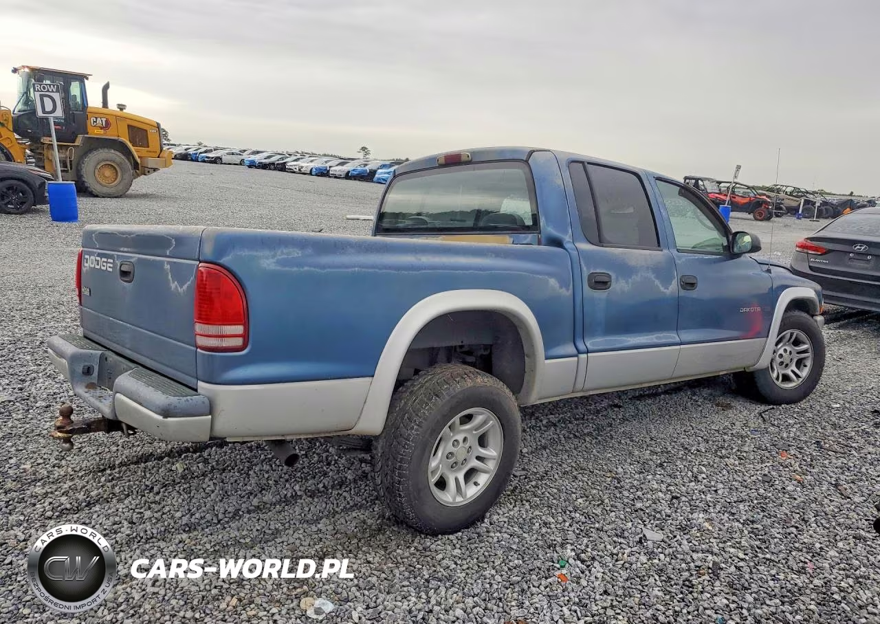 2002 Dodge Dakota Quad Slt VIN:1B7HL48N12S554799 - 3
