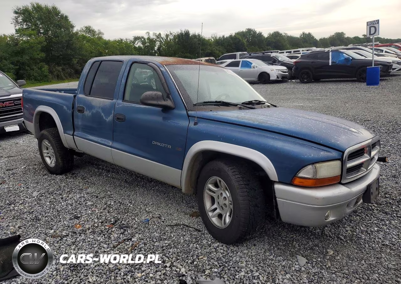 2002 Dodge Dakota Quad Slt VIN:1B7HL48N12S554799 - 4