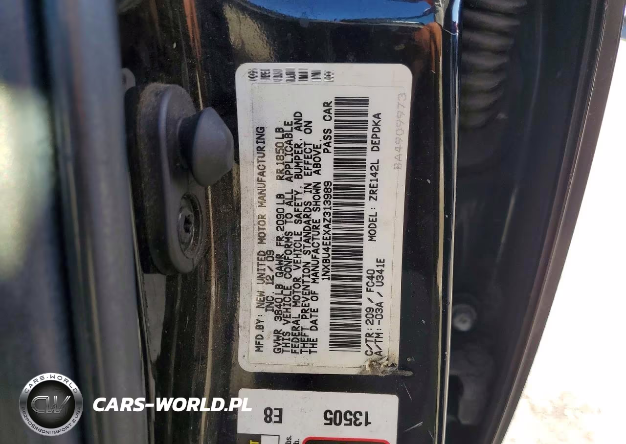 2010 Toyota Corolla Le VIN:1NXBU4EEXAZ313989 - 12
