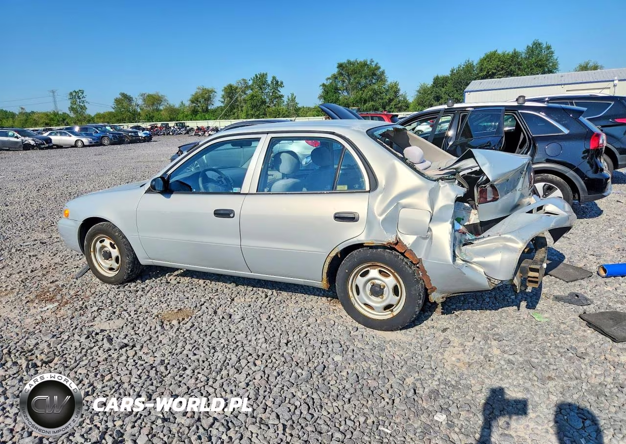 2000 Toyota Corolla Ve VIN:1NXBR12E1YZ406270 - 2