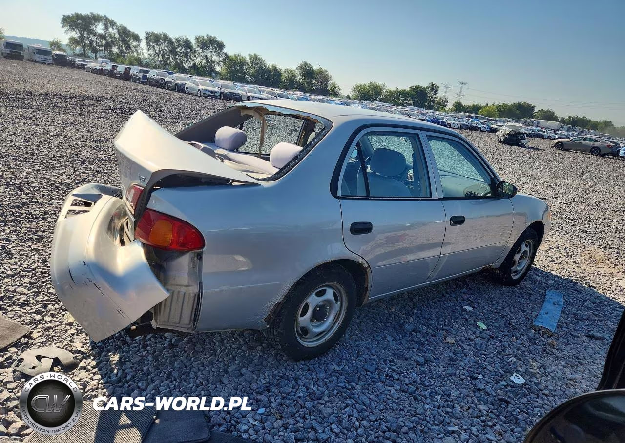 2000 Toyota Corolla Ve VIN:1NXBR12E1YZ406270 - 3