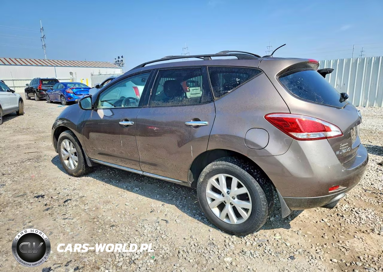 2011 Nissan Murano S VIN:JN8AZ1MW9BW166858 - 2