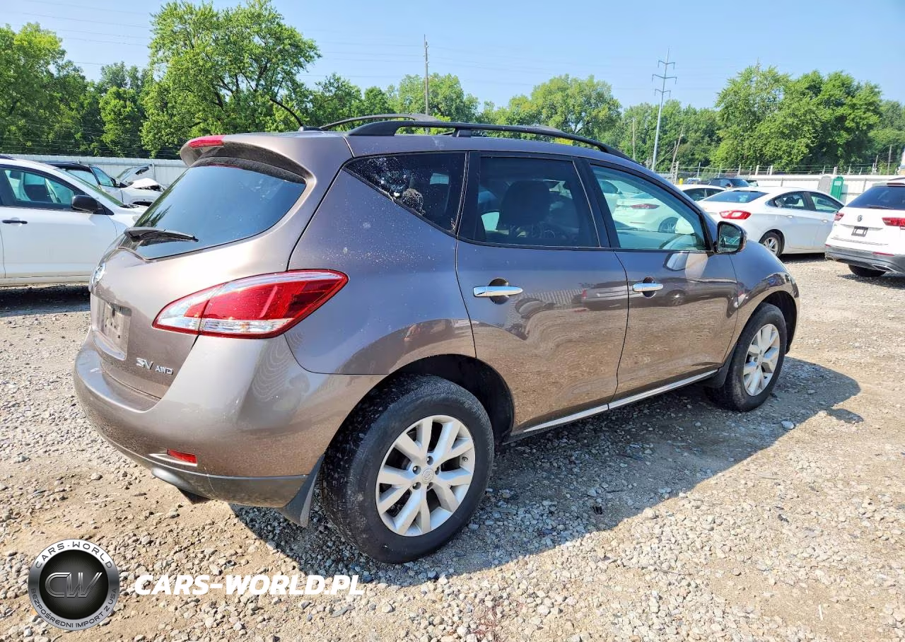 2011 Nissan Murano S VIN:JN8AZ1MW9BW166858 - 3