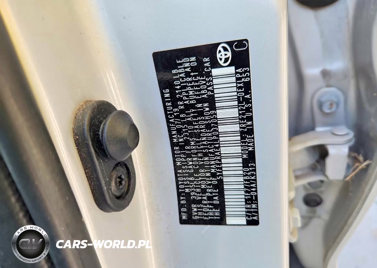 2020 Toyota Corolla Le VIN:5YFEPRAE4LP037059 - 12