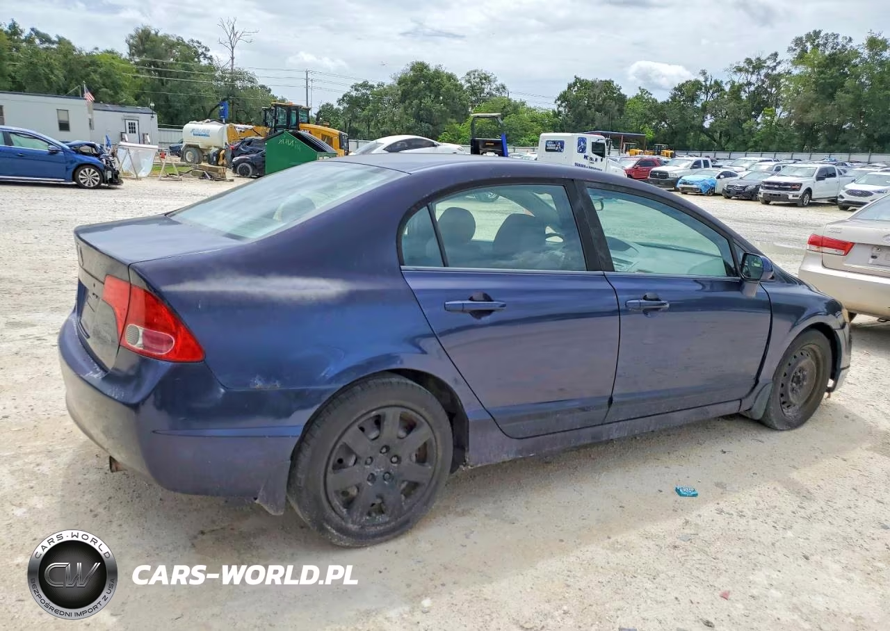 2008 Honda Civic Lx VIN:1HGFA16578L018362 - 3