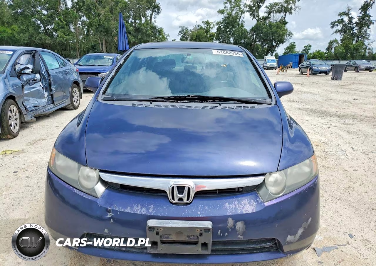 2008 Honda Civic Lx VIN:1HGFA16578L018362 - 5
