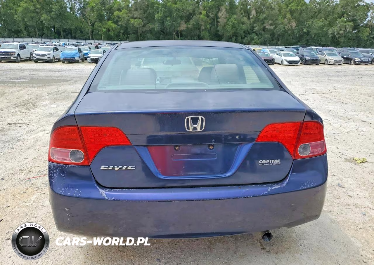 2008 Honda Civic Lx VIN:1HGFA16578L018362 - 6