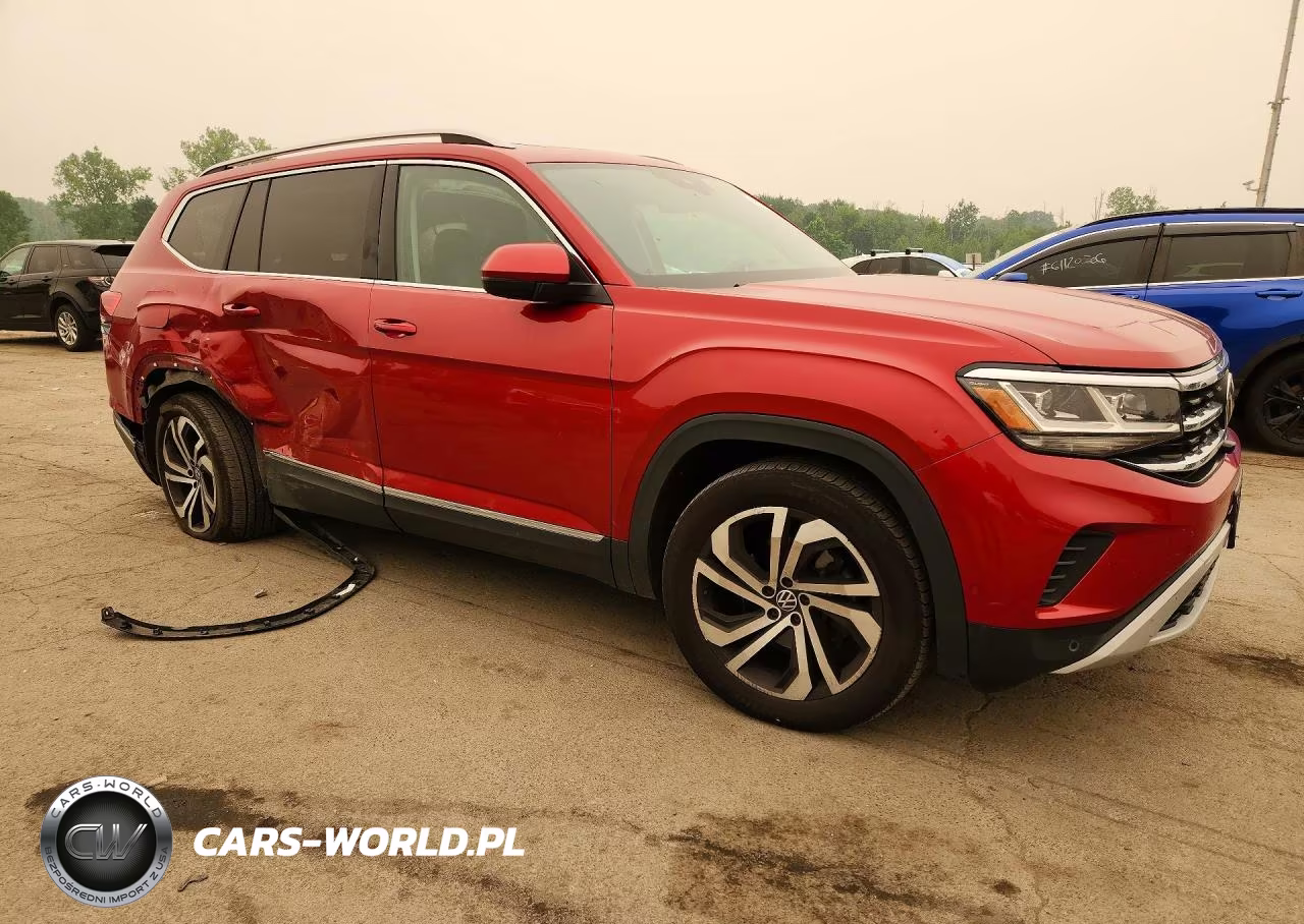 2021 Volkswagen Atlas Sel Premium VIN:1V2TR2CA4MC511717 - 4