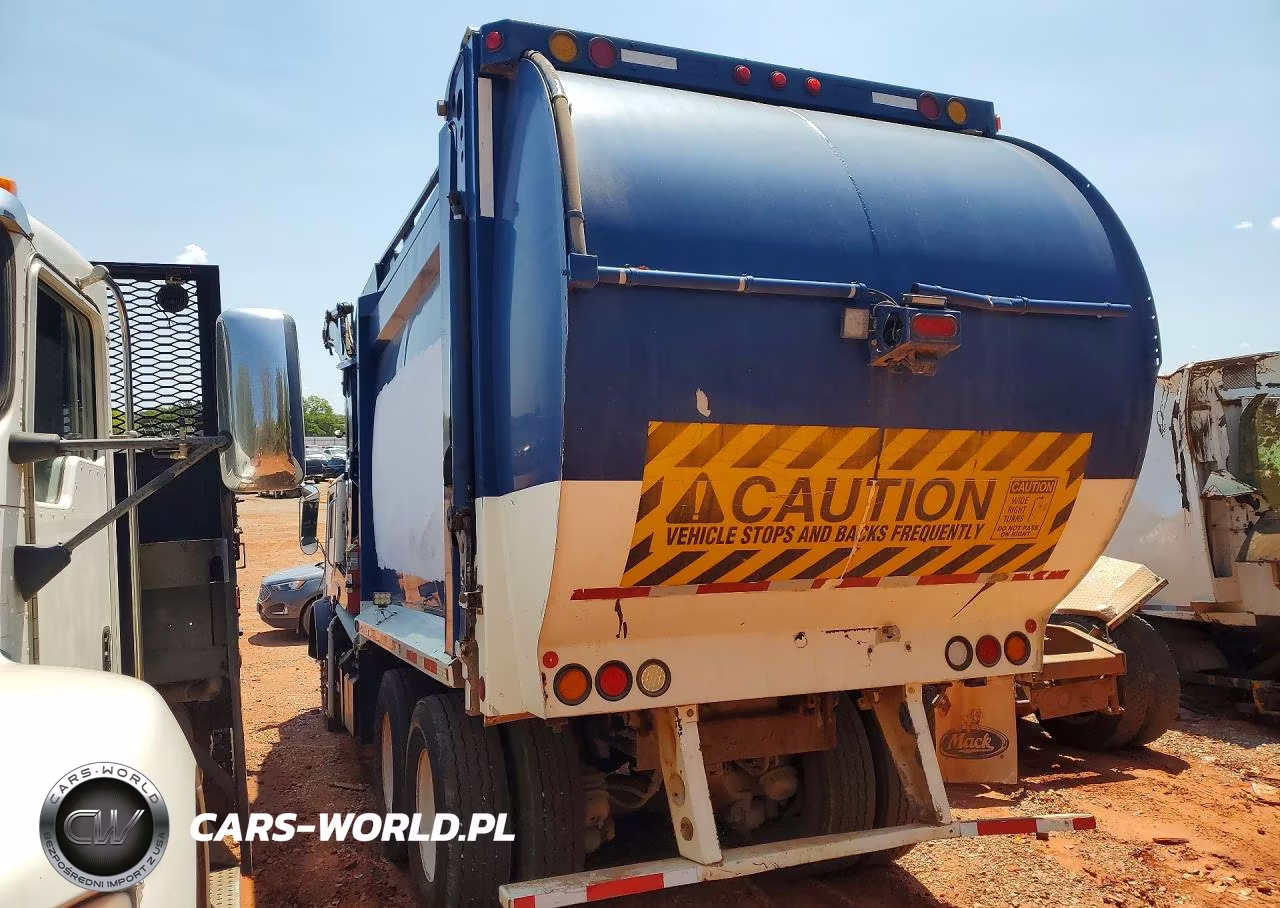 2012 Mack Mru613 Refuse Truck VIN:1M2AV02C4CM008950 - 2