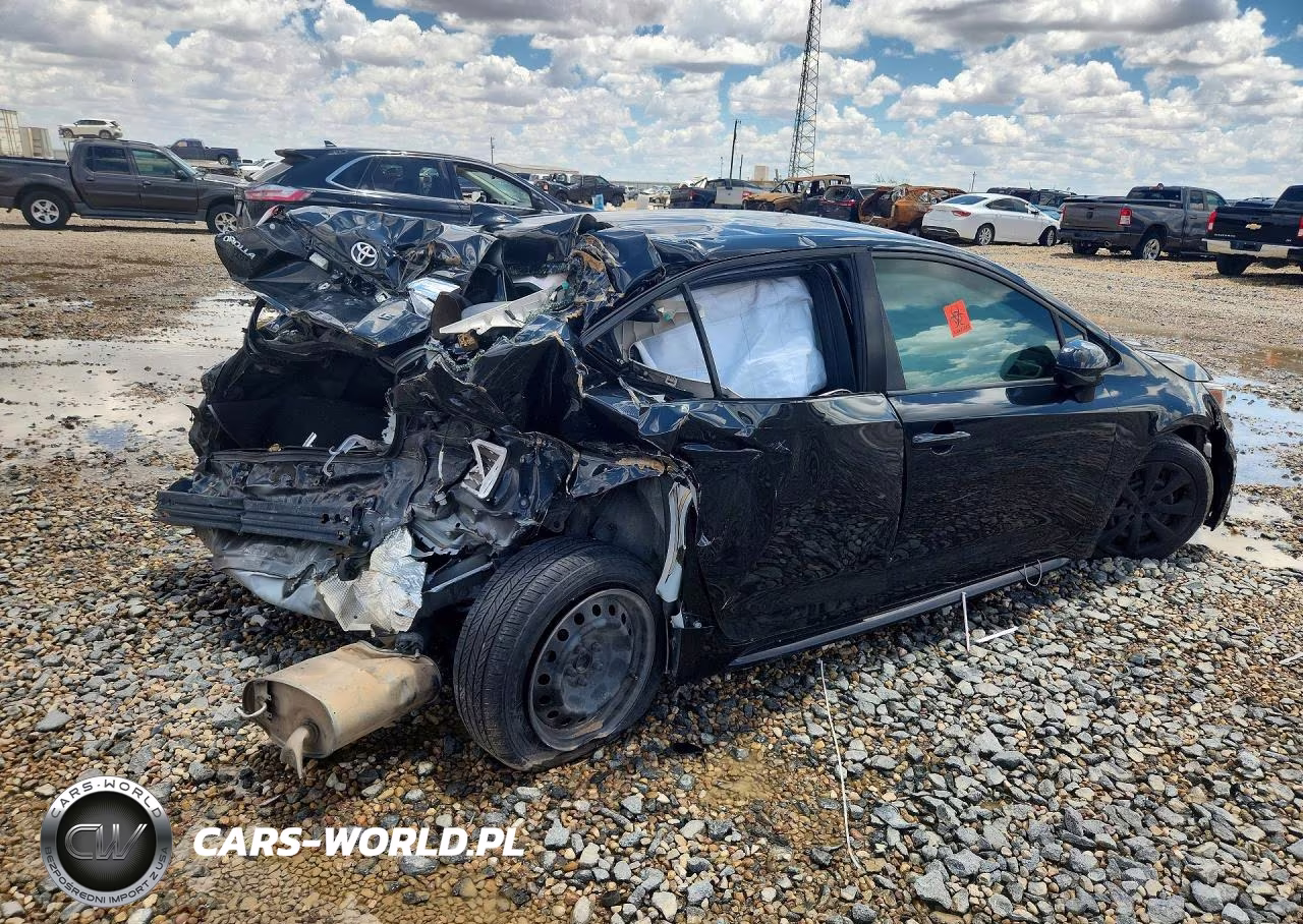 2020 Toyota Corolla Le VIN:JTDEPRAE1LJ088507 - 3