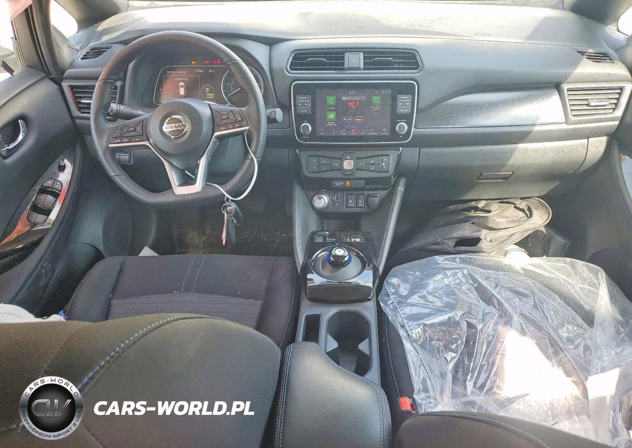 2019 Nissan Leaf Sv Plus VIN:1N4BZ1CP1KC320125 - 8