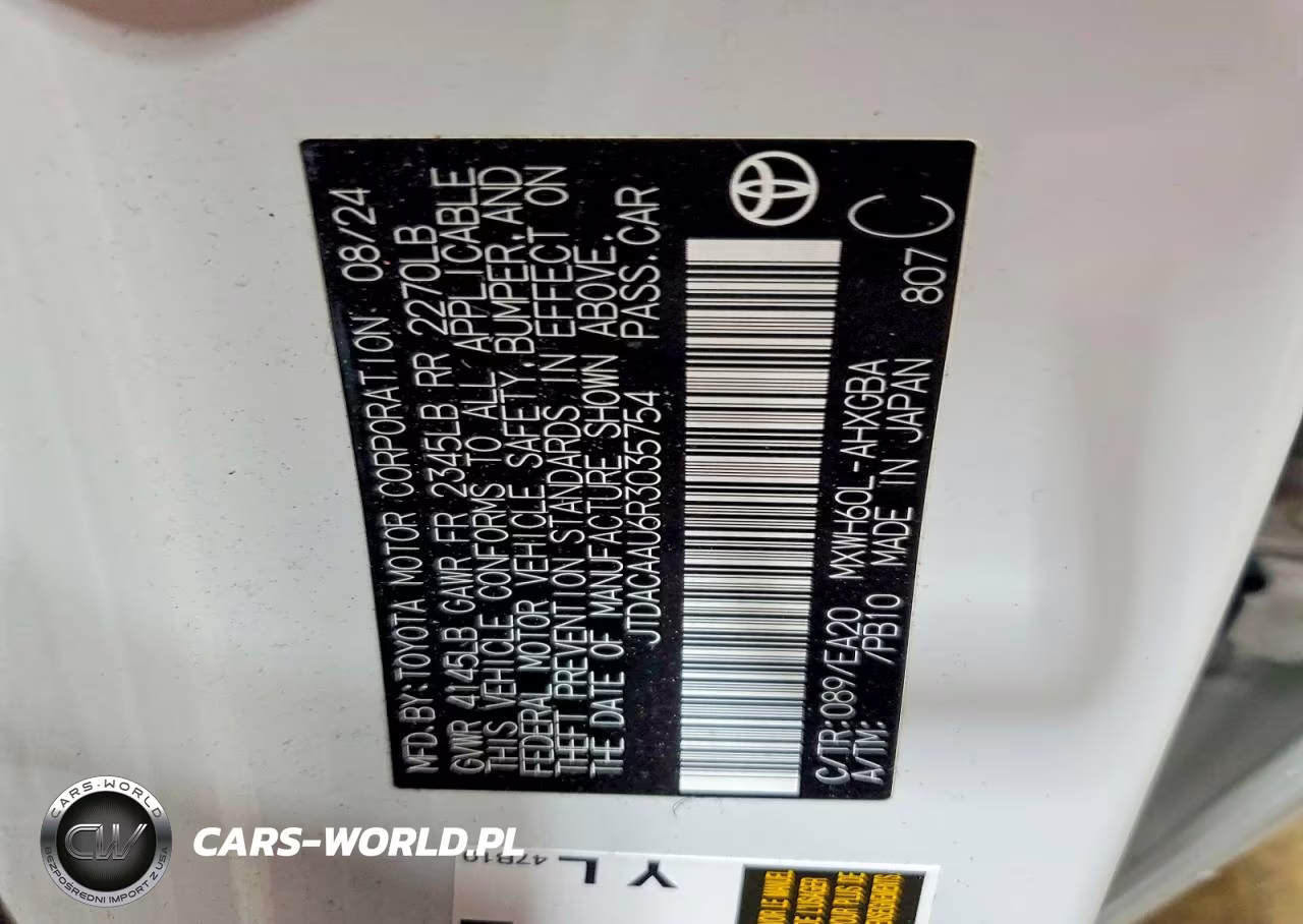 2024 Toyota Prius Xle VIN:JTDACAAU6R3035754 - 13