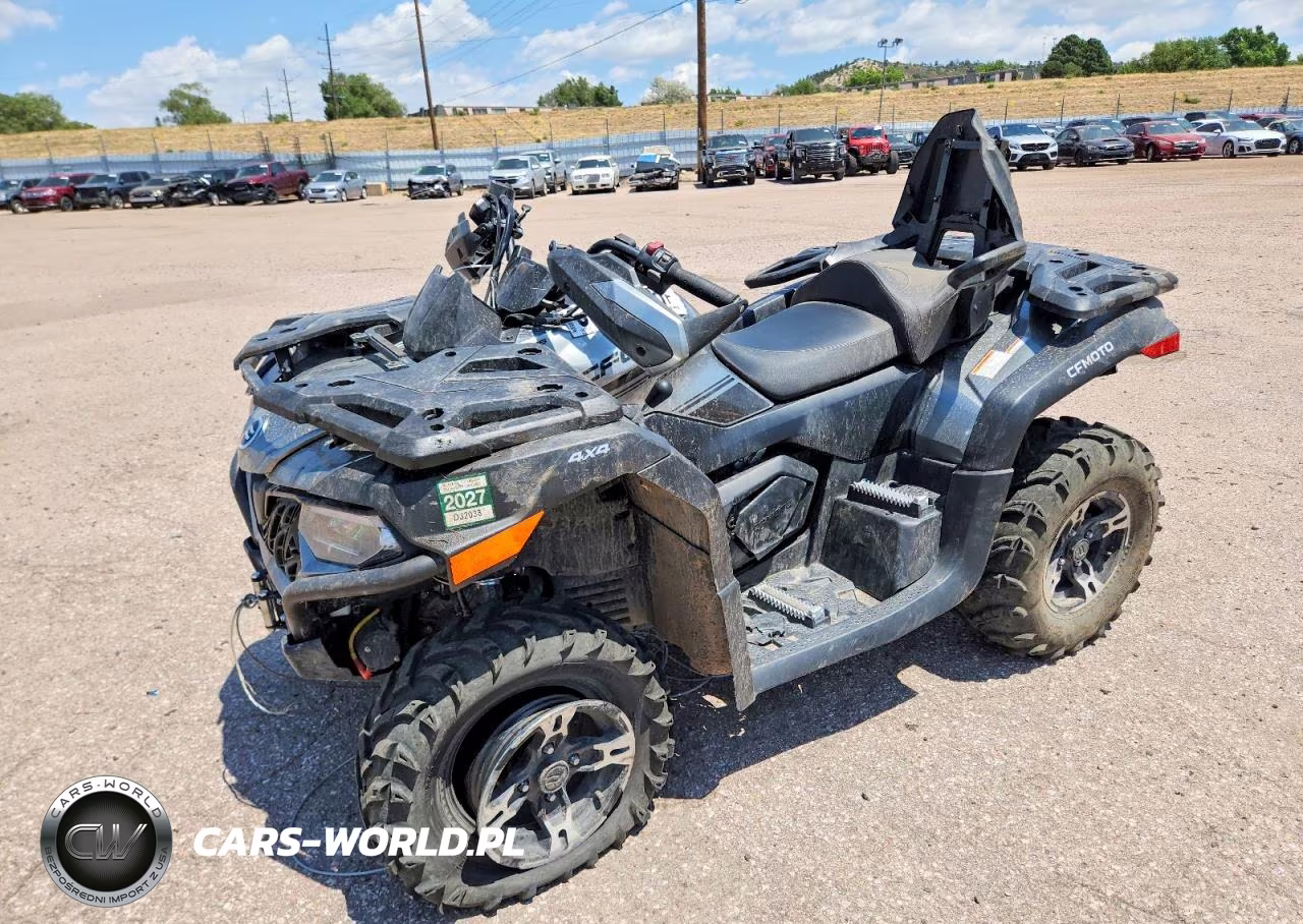 2022 Cfmoto Cforce 600 VIN:LCELDUZB3N6007333 - 2