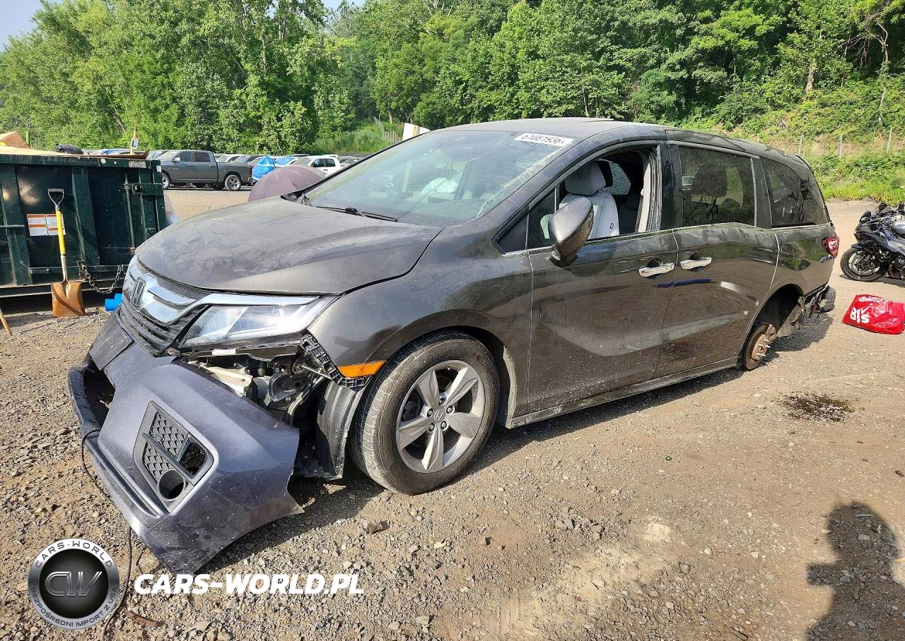 2022 Honda Odyssey Touring VIN:5FNRL6H80NB016607 - 1