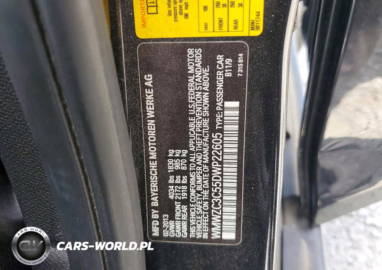 2013 Mini Cooper S Countryman VIN:WMWZC3C55DWP22605 - 12