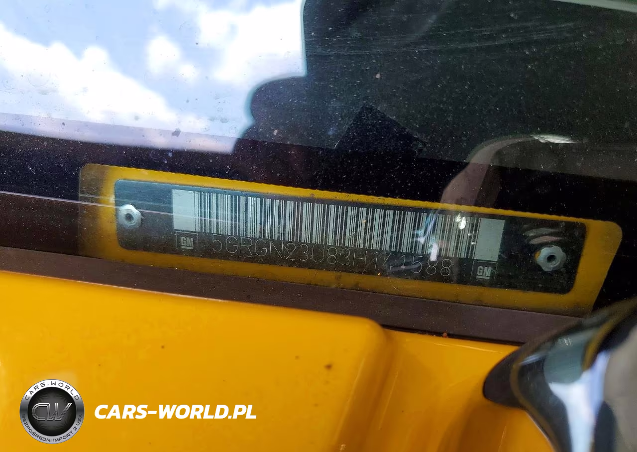 2003 Hummer H2 VIN:5GRGN23U83H141588 - 13