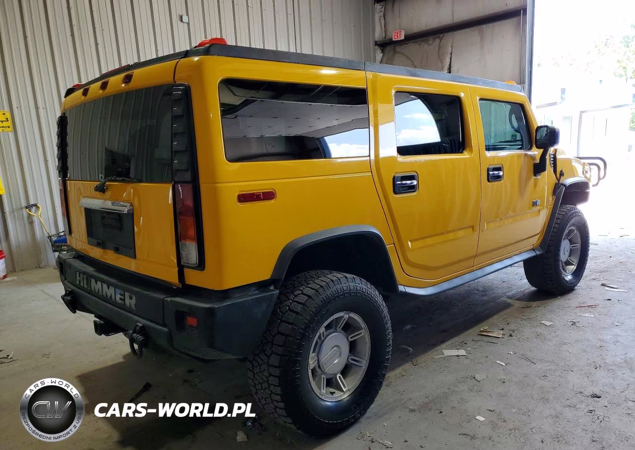 2003 Hummer H2 VIN:5GRGN23U83H141588 - 3