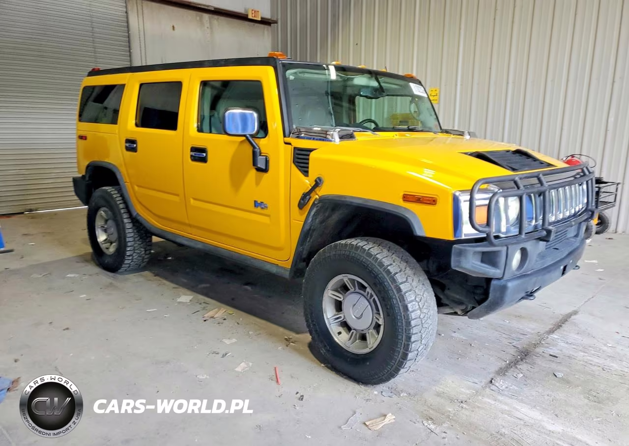 2003 Hummer H2 VIN:5GRGN23U83H141588 - 4