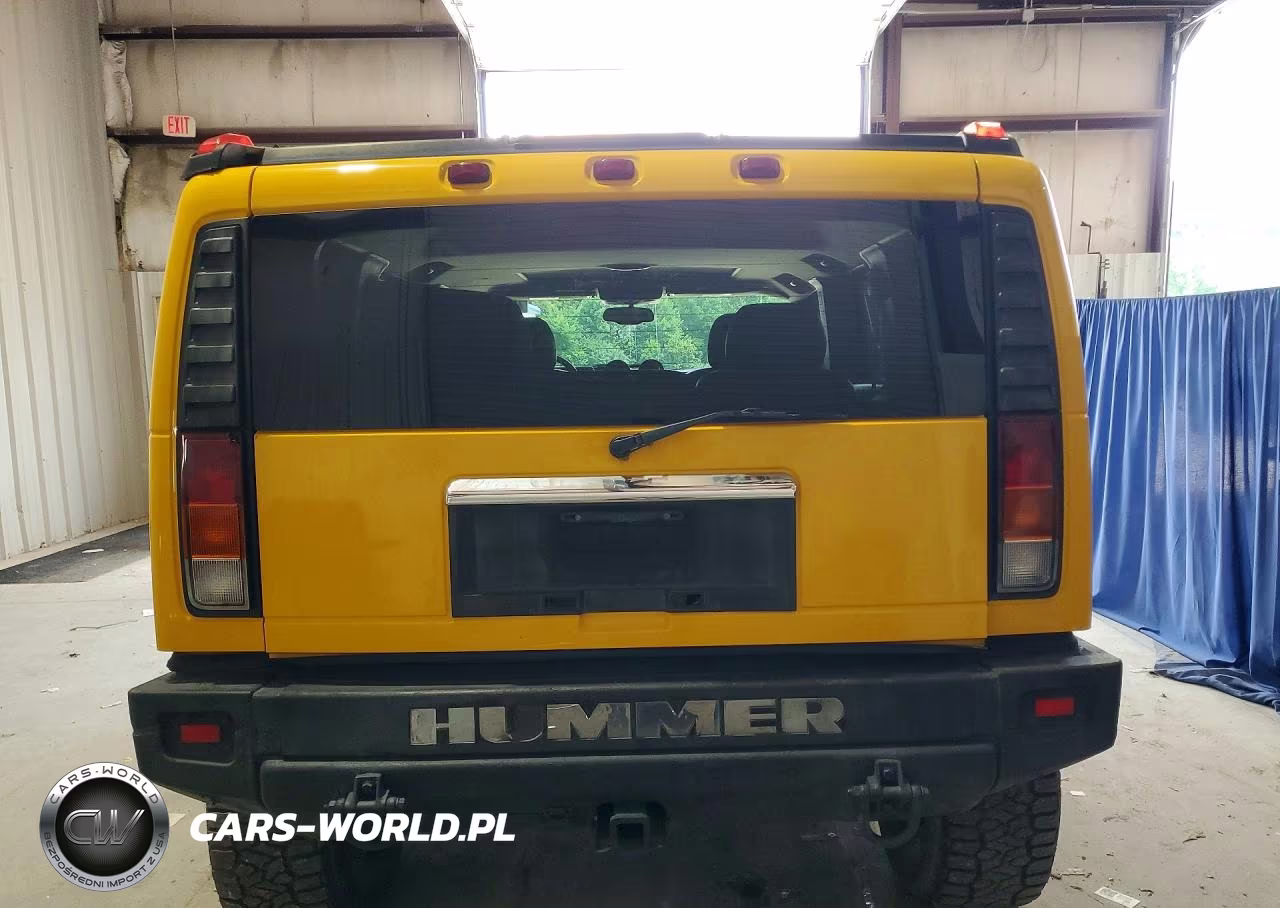 2003 Hummer H2 VIN:5GRGN23U83H141588 - 6