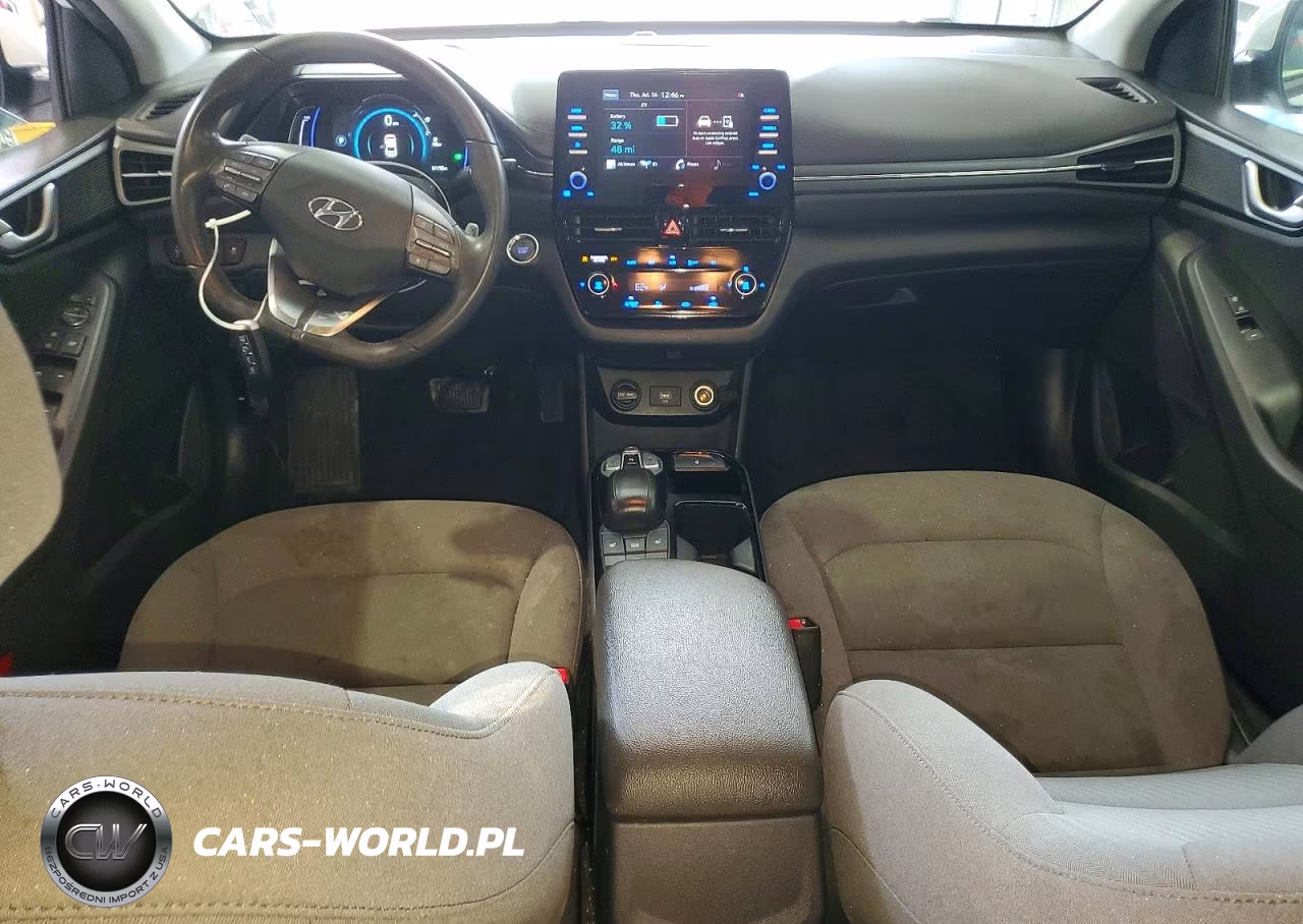 2021 Hyundai Ioniq Se VIN:KMHC75LJ0MU077956 - 8