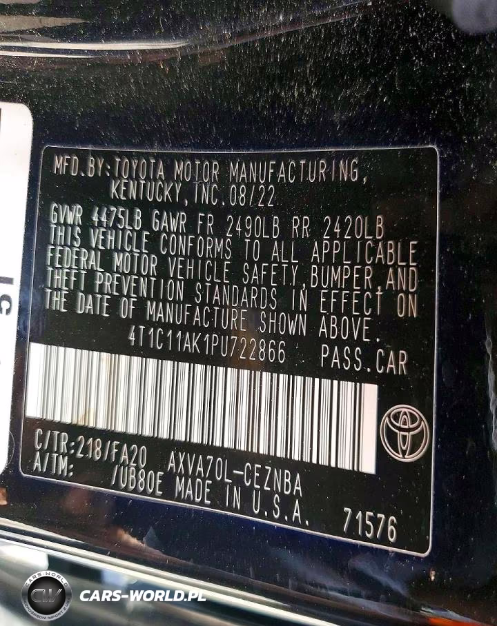 2023 Toyota Camry Le VIN:4T1C11AK1PU722866 - 13