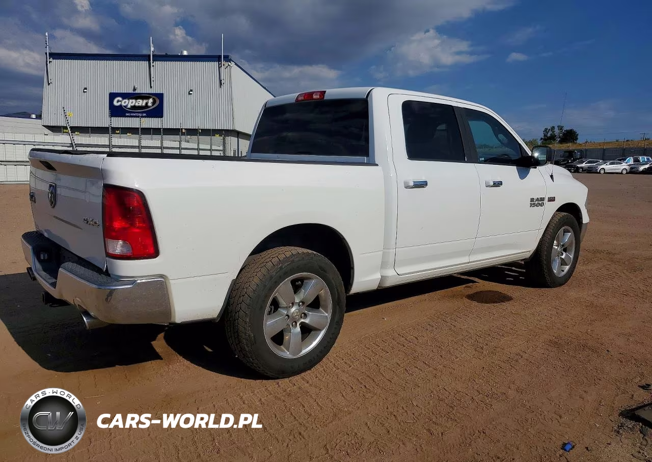 2015 Ram 1500 Slt VIN:3C6RR7LT7FG596652 - 3