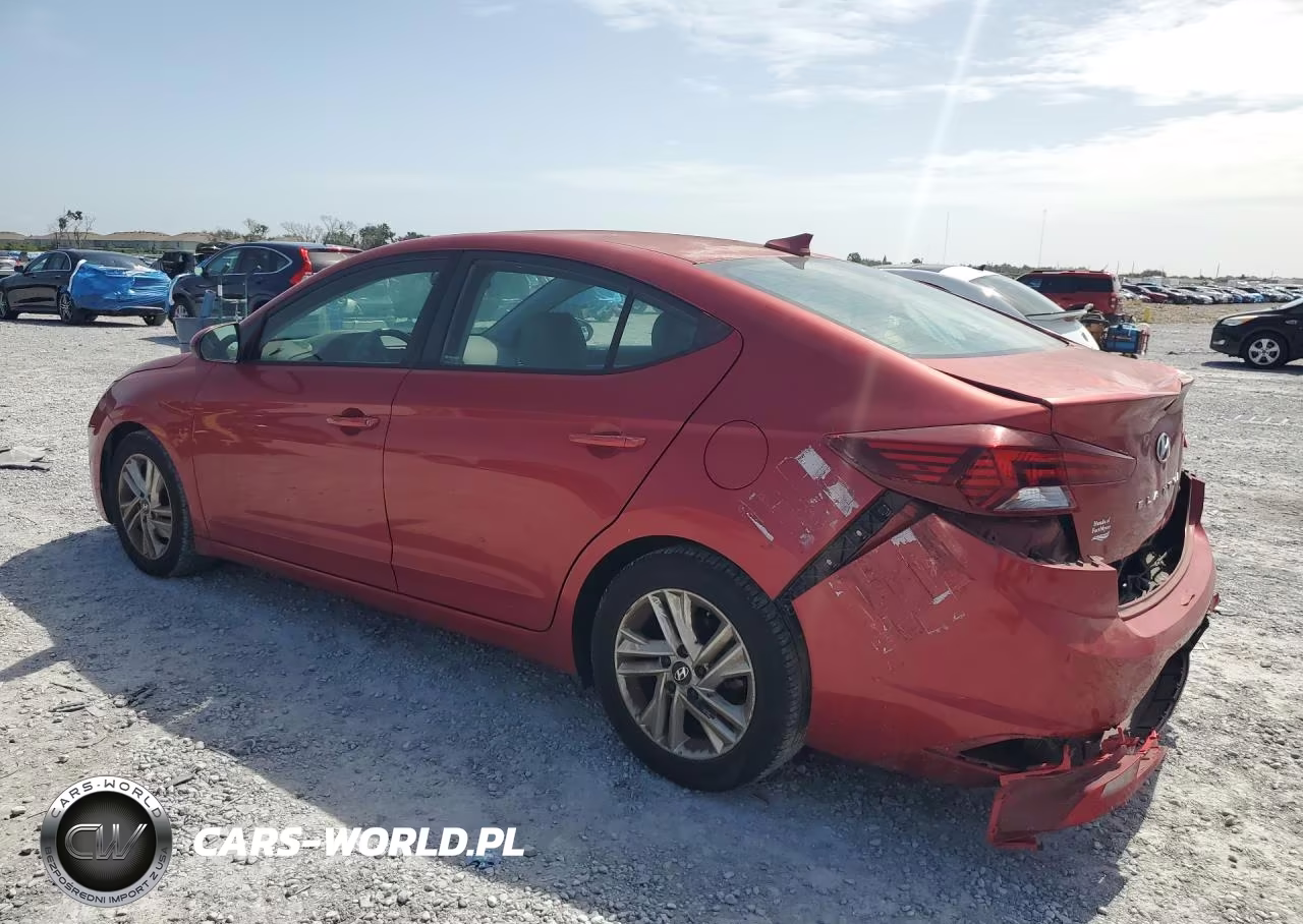 2019 Hyundai Elantra Sel VIN:5NPD84LF7KH408390 - 2