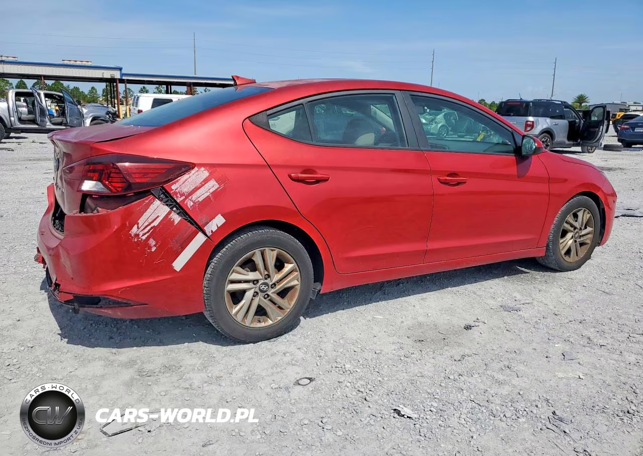 2019 Hyundai Elantra Sel VIN:5NPD84LF7KH408390 - 3