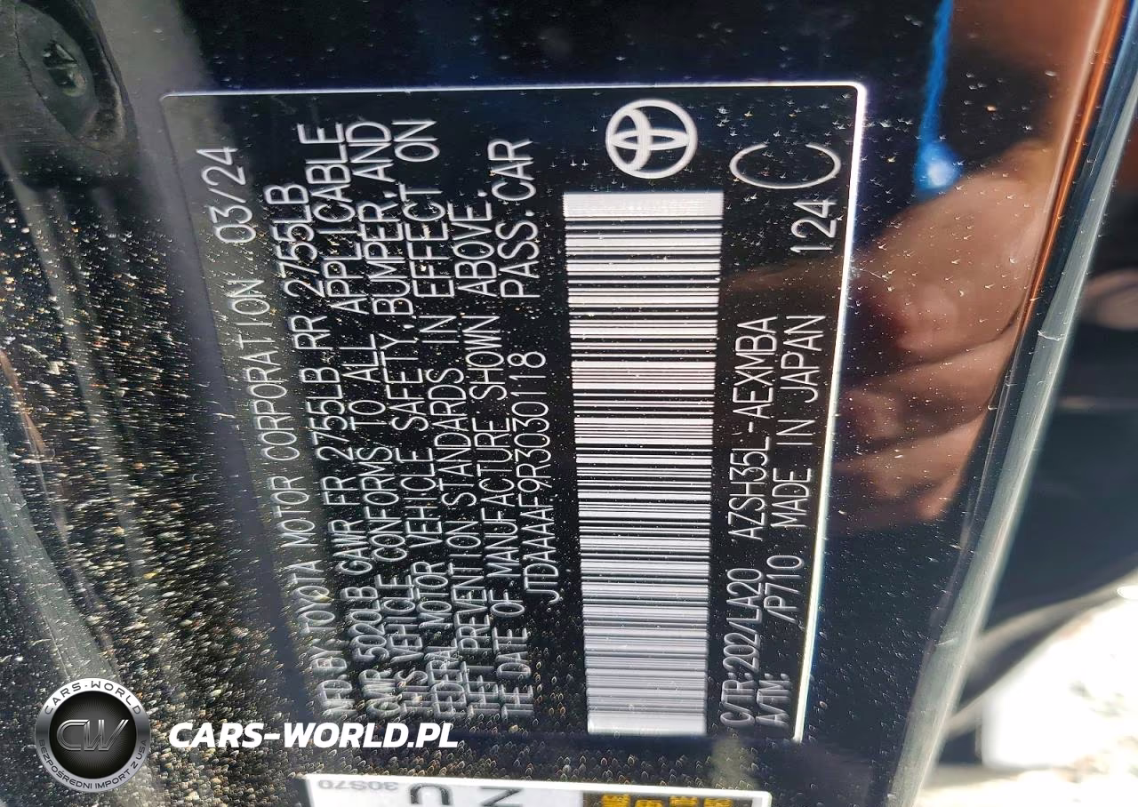 2024 Toyota Crown Limited VIN:JTDAAAAF9R3030118 - 12