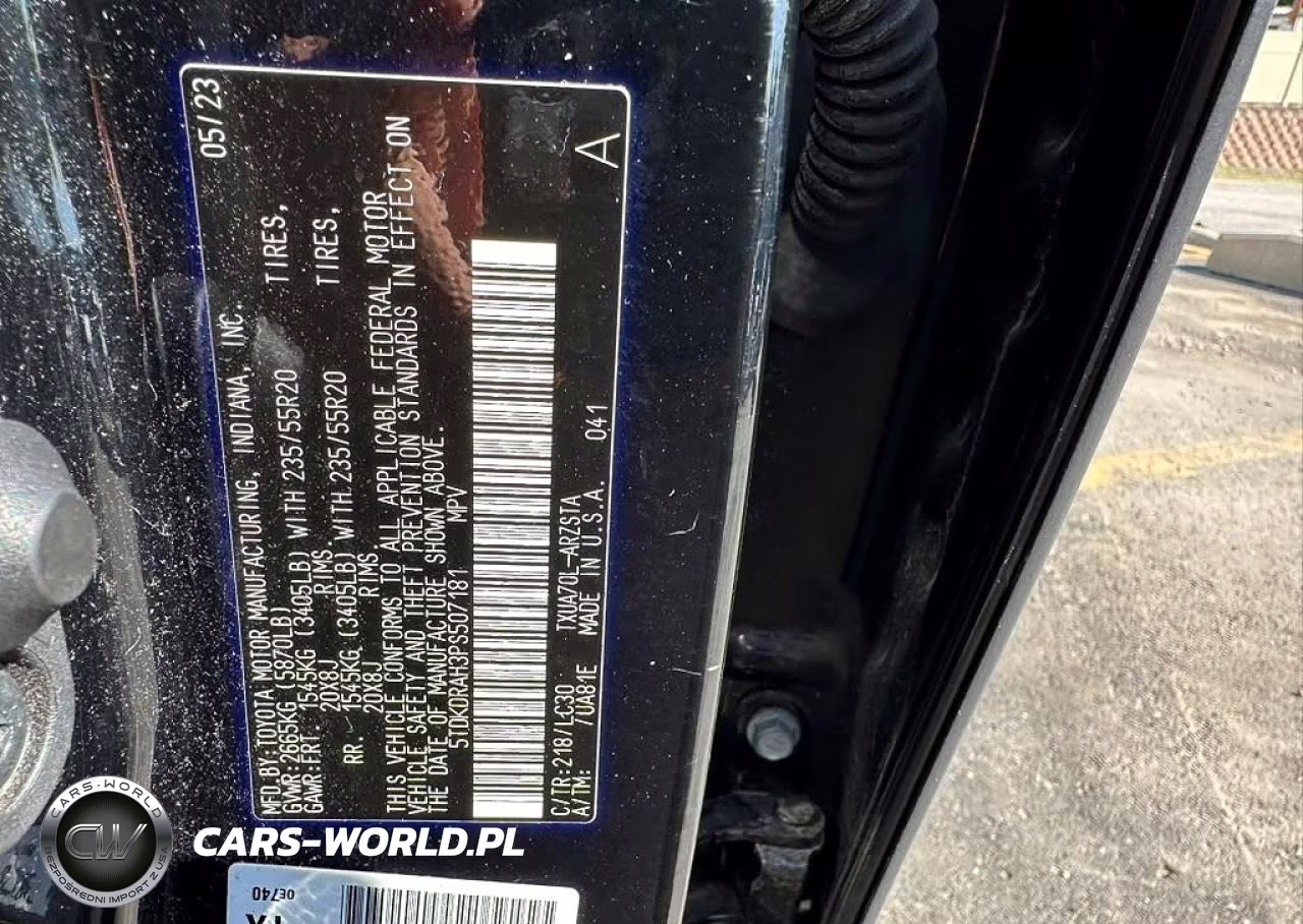 2023 Toyota Highlander Xse VIN:5TDKDRAH3PS507181 - 10