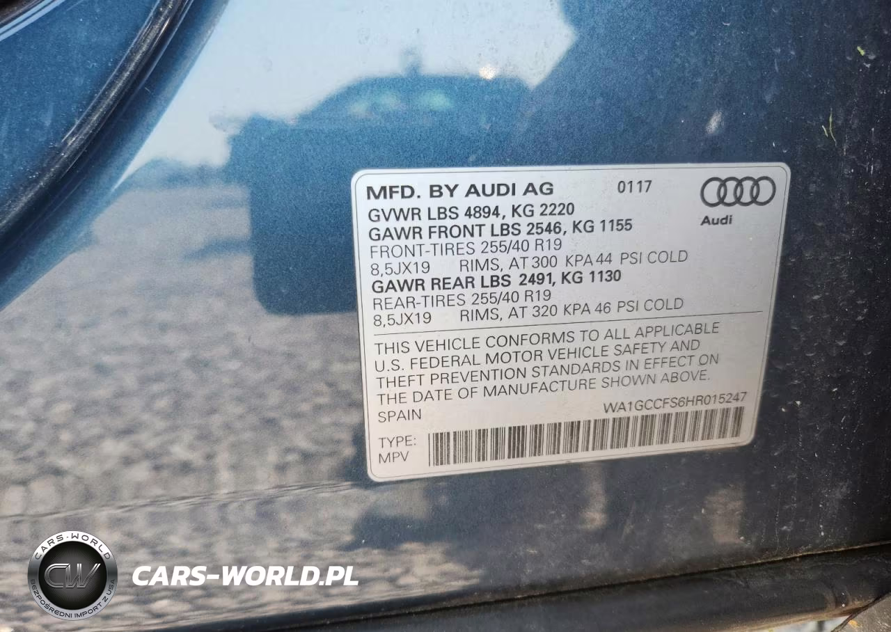2017 Audi Q3 Prestige VIN:WA1GCCFS6HR015247 - 12